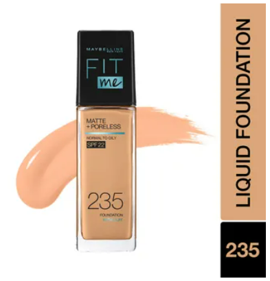 Maybelline New York Fit Me Matte+Poreless Liquid Foundation